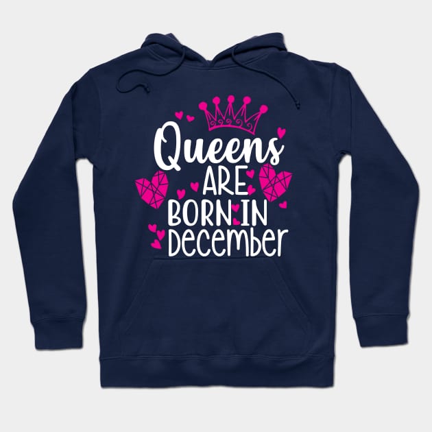 Queens are born in december Hoodie by Sabahmd